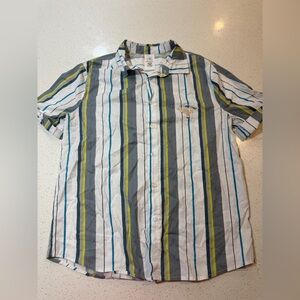 Disneys Haunted Mansion Striped Men's Shirt